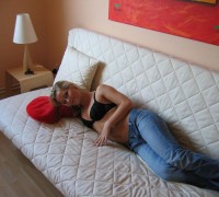 Rubia Modelando Y Mamando (18)