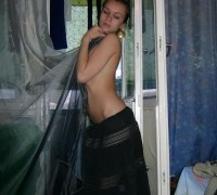 Tierna Delgada Peludita (5)