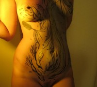 Brasilera En Bodypaint (13)