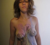 Brasilera En Bodypaint (23)