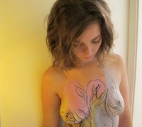 Brasilera En Bodypaint (30)