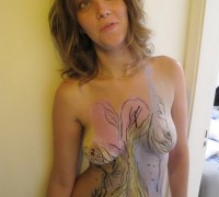 Brasilera En Bodypaint (36)