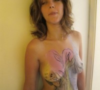 Brasilera En Bodypaint (41)