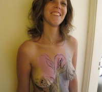 Brasilera En Bodypaint (42)