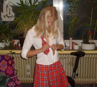 Colegiala Rusa Mostrando El Cono (14)