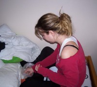 Gringa Cachonda Con Su Vibrador (40)