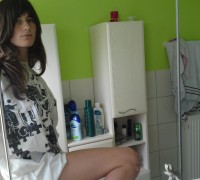 Linda Delgada Tetona En Auto Fotos  (21)