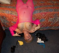 Rubia Stripper Se Le Corren En El Cono (193)
