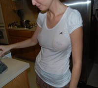 Rubia Stripper Se Le Corren En El Cono (46)