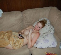 Rubia Stripper Se Le Corren En El Cono (49)