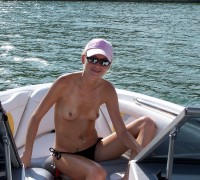 Rubia Stripper Se Le Corren En El Cono (54)