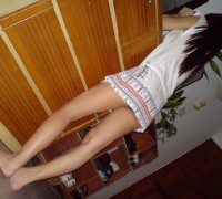 Japonesa De Piernas Larga Y Cono Jugoso (32)