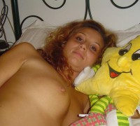 Rubia Sensual Haciendo Porno Casero (25)
