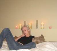 Hermosa Rubia Con Hermoso Cono (42)