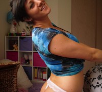 Morocha Sexy Con Muchos Piercing (101)