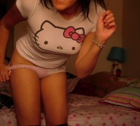 Morocha Sexy Con Muchos Piercing (5)