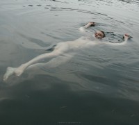 Nudista Hippie Bien Peluda (1)