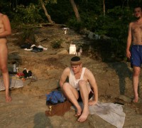Nudista Hippie Bien Peluda (11)