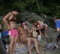 Nudista Hippie Bien Peluda (17)