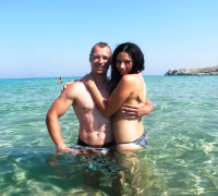 Alemana Haciendo Topless En Sus Vacaciones