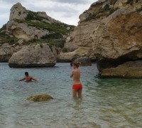 Alemana Preciosa Mostrando Tetas De Turista (1)