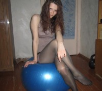 Delgada Jovencita Desnuda (1)