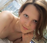 Delgada Jovencita Desnuda (18)