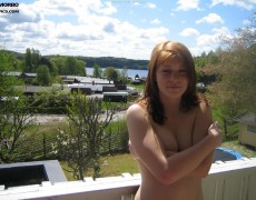 Dos dulces teen desnudas en un rio (26)