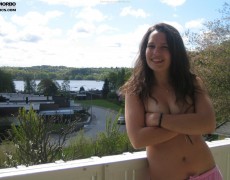 Dos dulces teen desnudas en un rio (31)
